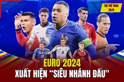 Tin thể thao 26/6: Xuất hiện ’siêu nhánh đấu' tại EURO 2024; Nam Định vô địch V.League sau 39 năm chờ đợi