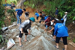 Quan Sơn: Góp sức trẻ xây dựng nông thôn mới