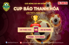 [TRỰC TIẾP] U10 Thiệu Hoá – U10 Bá Thước|Giải bóng đá Nhi đồng Cup Báo Thanh Hóa lần thứ 3 - năm 2024