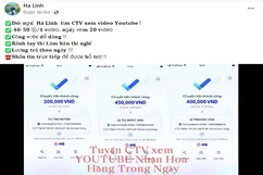 Cảnh giác chiêu trò lừa đảo “xem video kiếm tiền” 