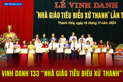 [Bản tin 18h] Vinh danh 133 “Nhà giáo tiêu biểu xứ Thanh”