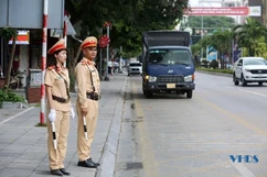 Công an TP Thanh Hóa đảm bảo trật tự an toàn giao thông dịp cuối năm và Tết Nguyên đán Ất Tỵ 2025