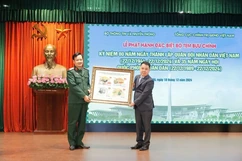 Phát hành đặc biệt bộ tem kỷ niệm 80 năm Ngày thành lập Quân đội nhân dân Việt Nam