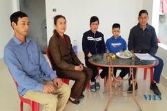 Niềm  vui đón tết trong ngôi nhà mới