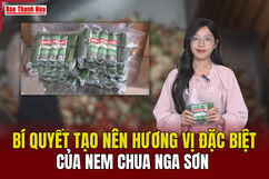 [REVIEW OCOP] - Bí quyết tạo nên hương vị đặc biệt của nem chua Nga Sơn