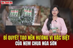 [REVIEW OCOP] - Bí quyết tạo nên hương vị đặc biệt của nem chua Nga Sơn