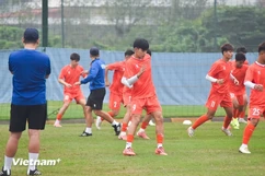 U17 Việt Nam bắt đầu tập luyện cho VCK U17 Châu Á 2025