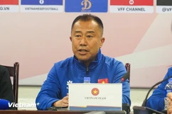 HLV Okiyama Masahiko quyết tâm giành chiến thắng đầu tiên cùng U17 Nữ Việt Nam
