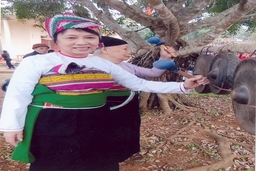 Đánh thức lễ hội dân gian Mường ở làng Lú Khoen
