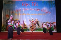 Thạch Thành tổ chức Hội thi “Bé hát dân ca”