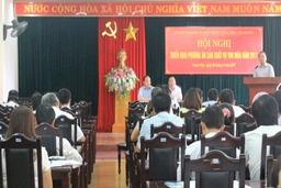 Triển khai phương án sản xuất vụ Thu Mùa năm 2017