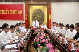 Thủ tướng Nguyễn Xuân Phúc: Thanh Hóa sẽ là tỉnh khá của cả nước