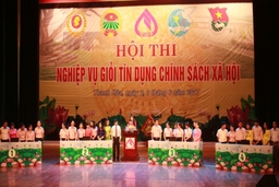 Thiết thực Hội thi nghiệp vụ giỏi tín dụng chính sách xã hội