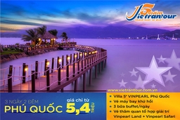Tour free & easy Phú Quốc 5 sao giá chỉ từ 5,4 triệu đồng