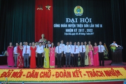 Đại hội điểm Công đoàn huyện Triệu Sơn