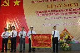 Kỷ niệm 70 năm thành lập Chi bộ Đảng đầu tiên - Tiền thân của Đảng bộ TP Sầm Sơn
