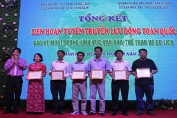 Tổng kết liên hoan tuyên truyền lưu động toàn quốc bảo vệ môi trường