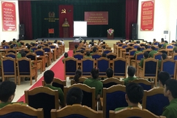 Cảnh sát PCCC Thanh Hóa tạo đàm kỷ niệm ngày truyền thống