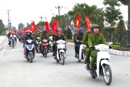 Nga Sơn: Ra quân tăng cường lực lượng, đảm bảo ANTT trong dịp Tết Nguyên đán