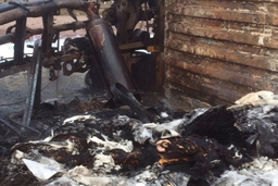 Một người tử nạn do cháy ở Nga Sơn