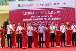 Agribank Thanh Hóa tài trợ 3 tỷ đồng xây dựng trường mầm non