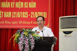 Tỉnh ủy Thanh Hóa gặp mặt nhân 93 năm ngày báo chí cách mạng Việt Nam