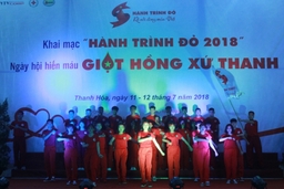 Gala “Giọt hồng xứ Thanh” - “Hành trình đỏ - Kết nối dòng máu Việt”