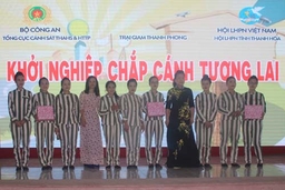 “Khởi nghiệp chắp cánh tương lai” cho nữ phạm nhân
