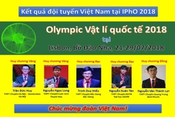 Thêm học sinh Thanh Hóa giành HCV Olympic quốc tế