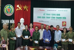 80 suất quà dành tặng cựu thanh niên xung phong