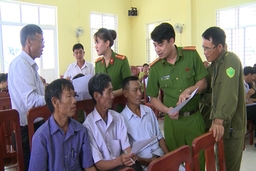 Công an huyện Đông Sơn: Triển khai thực hiện xây dựng Cơ sở dữ liệu Quốc gia về dân cư