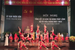 Những hoạt động nghệ thuật của Nhà hát Ca múa Kịch Lam Sơn trong tháng 8/2018