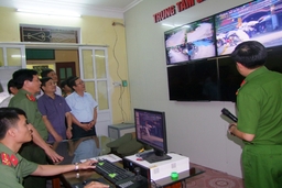 Tăng cường công tác đảm bảo ANTT thông qua hệ thống camera an ninh