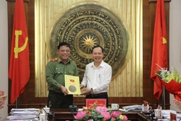 Ban Bí thư TƯ Đảng chỉ định Thiếu tướng Nguyễn Hải Trung tham gia Ban chấp hành, Ban Thường vụ Tỉnh ủy Thanh Hóa, nhiệm kỳ 2015- 2020