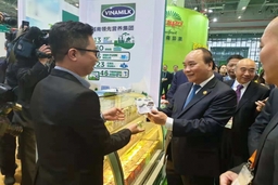 Các sản phẩm của Vinamilk được ưa chuộng tại Hội chợ Nhập khẩu quốc tế Trung Quốc lần thứ nhất (CIIE 2018)