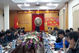 Huyện Đông Sơn gặp mặt báo chí nhân dịp xuân Kỷ Hợi