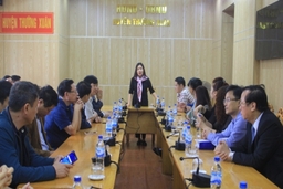 Khảo sát tour du lịch và kiểm tra công tác quản lý, phát triển du lịch tại Thường Xuân