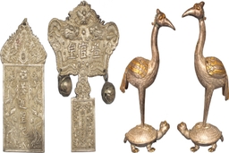Sưu tập đồ thờ bạc tại Bảo tàng Thanh Hóa