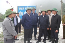 Bộ trưởng Bộ NN&PTNT Nguyễn Xuân Cường kiểm tra, chỉ đạo công tác phòng chống dịch tả lợn châu Phi tại Thanh Hóa