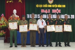 Đại hội thi đua “Cựu chiến binh gương mẫu” huyện Đông Sơn lần thứ VI