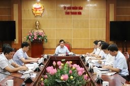UBND tỉnh Thanh Hóa nghe báo cáo phương án thiết kế, điều chỉnh, bổ sung một số hạng mục công trình văn hóa lịch sử