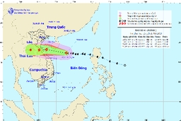 Trưa 30/8, bão số 4 đi vào đất liền từ Thanh Hóa đến Quảng Bình