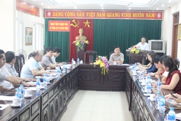 Giao ban công tác báo chí, xuất bản tháng 10/2019