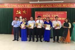 Chung kết Hội thi Báo cáo viên giỏi cấp tỉnh năm 2019, cụm số 4