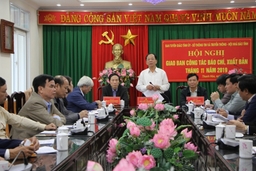 Giao ban công tác báo chí, xuất bản tháng 11/2019