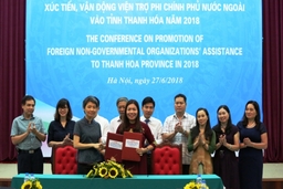 Thanh Hoá dẫn đầu về vận động thu hút viện trợ phi chính phủ nước ngoài