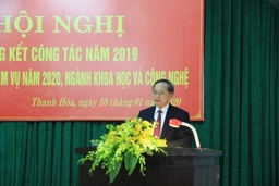 Hội nghị triển khai công tác ngành khoa học và công nghệ năm 2020