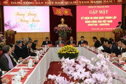 Thanh Hóa gặp mặt kỷ niệm 90 năm Ngày thành lập Đảng Cộng sản Việt Nam