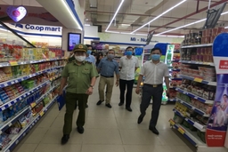 TP Thanh Hóa kiểm tra công tác phòng, chống dịch Covid-19 tại siêu thị, khách sạn