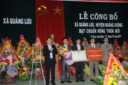 Đảng bộ xã Quảng Lưu: Dấu ấn một nhiệm kỳ